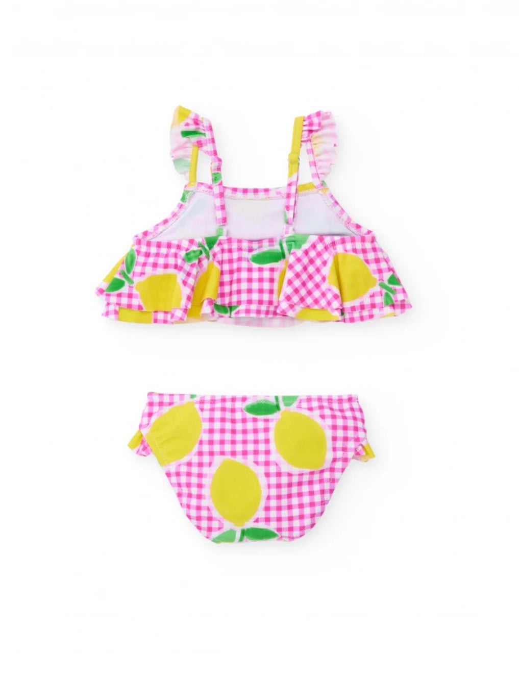 TucTuc Bikini Fondo Vichy Estampado Limones
