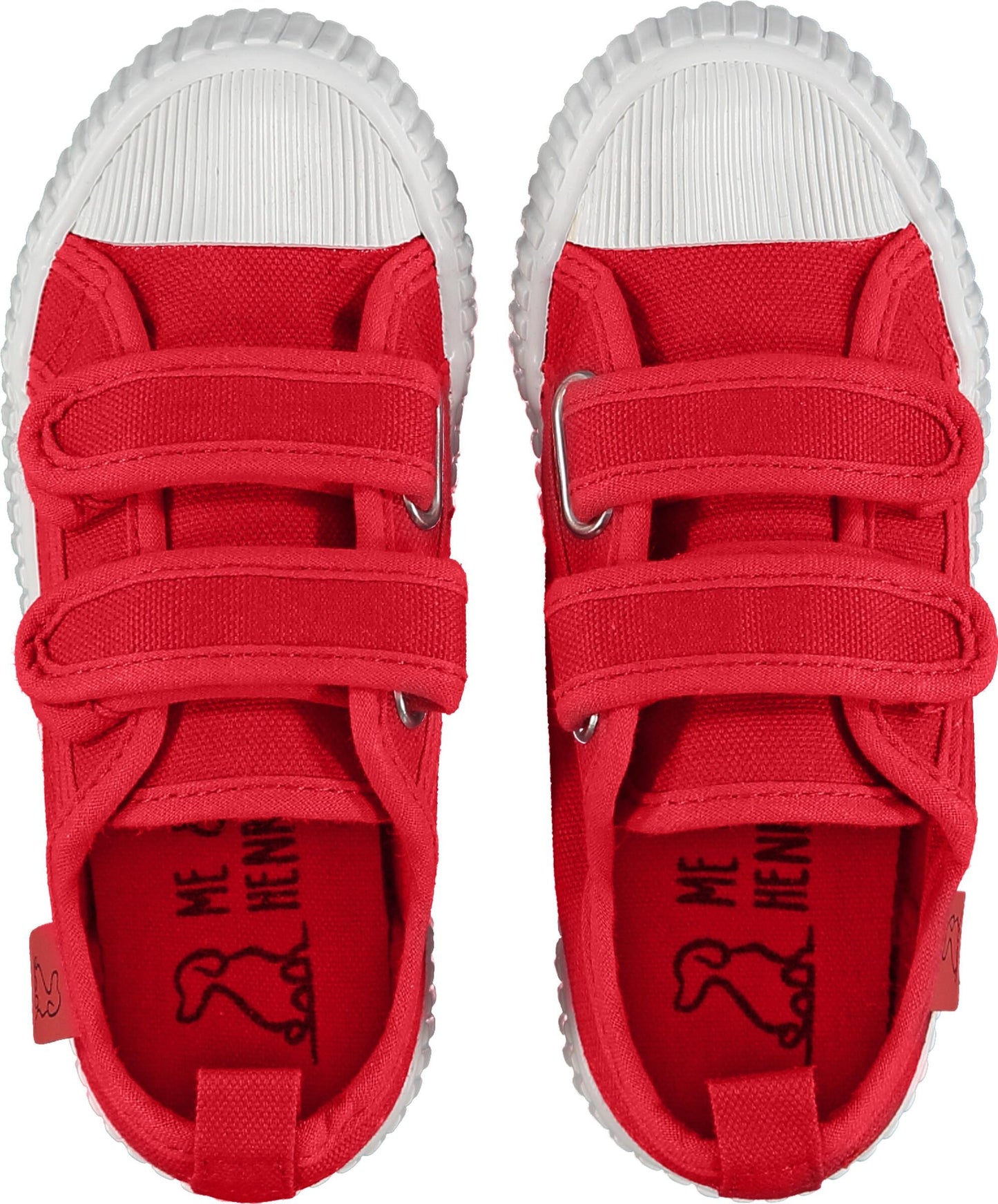 Me & Henry Brewster Double Velcro Canvas - Red