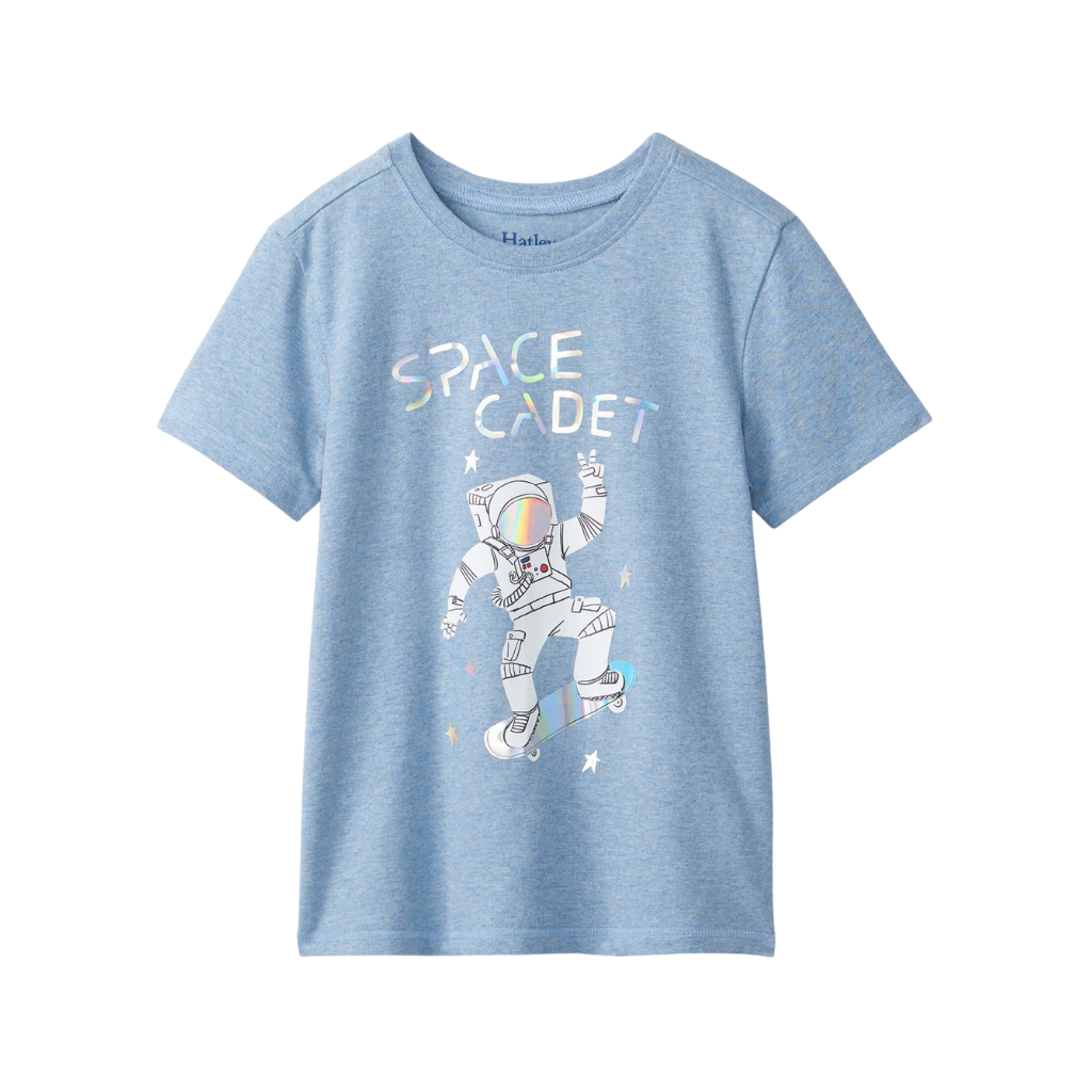 Hatley Boys Astronaut Skateboarder Graphic T-Shirt