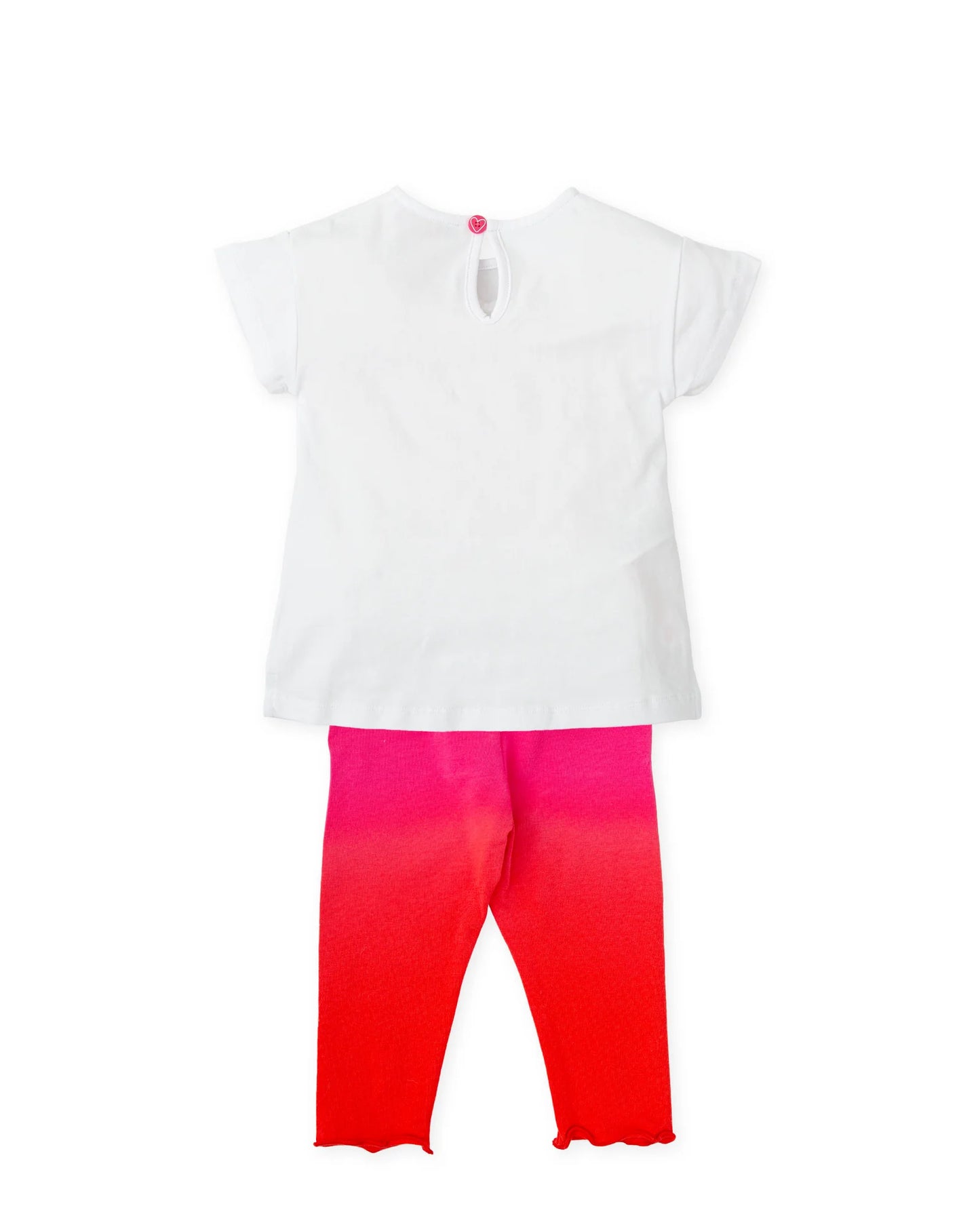 Agatha Ruiz De La Prada Baby Conjunto Niña Corazón Rojo