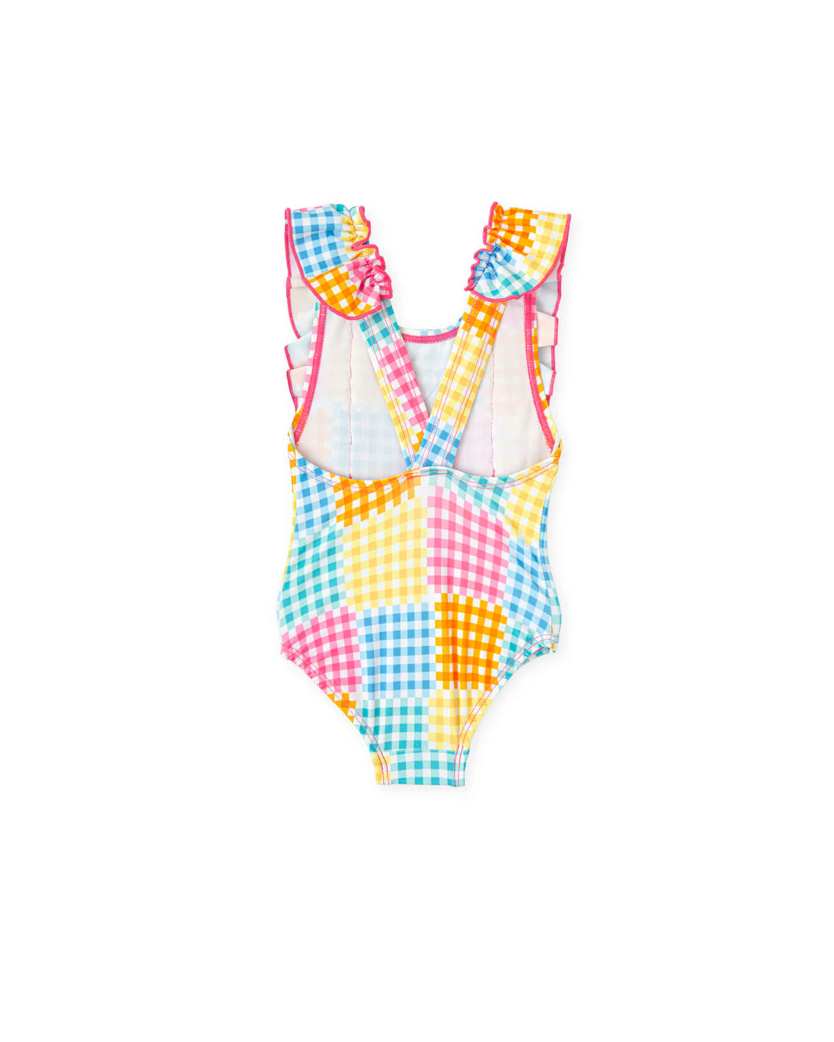 AGATHA RUIZ DE LA PRADA BABY TRAJE DE BAÑO VICHY MULTICOLOR NIÑA