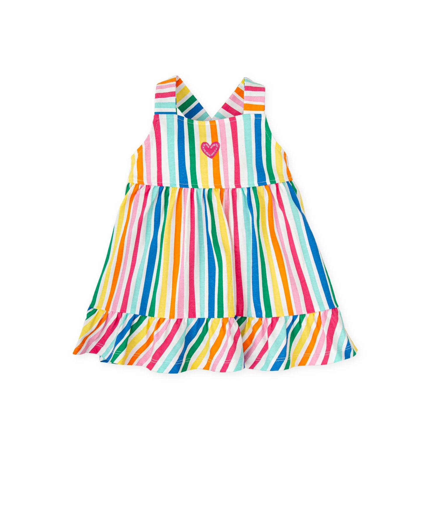AGATHA RUIZ DE LA PRADA BABY VESTIDO TIRANTES RAYAS MULTICOLOR NIÑA