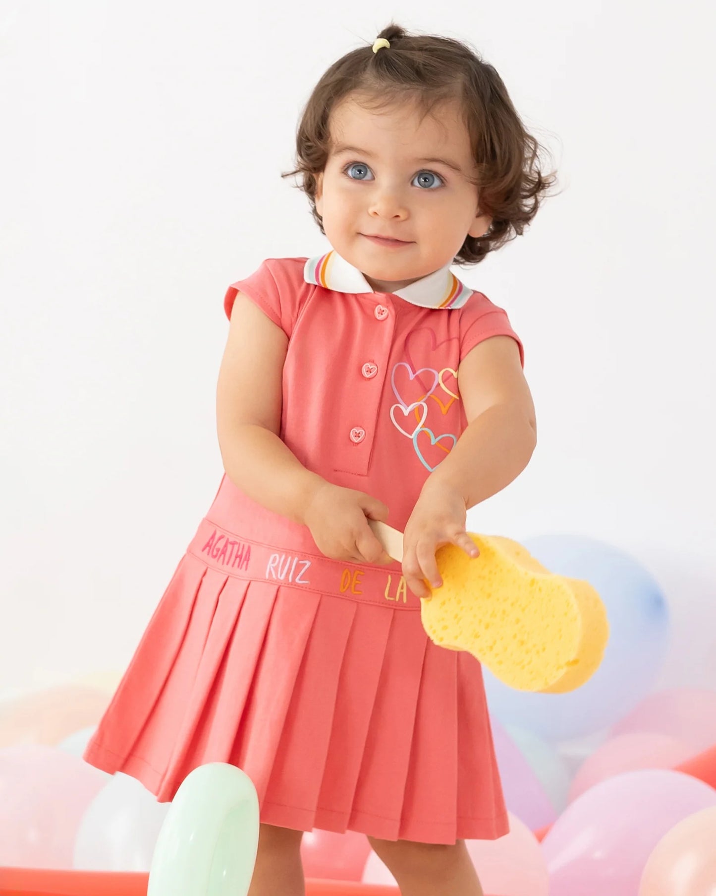 AGATHA RUIZ DE LA PRADA BABY VESTIDO PÉTALO NIÑA