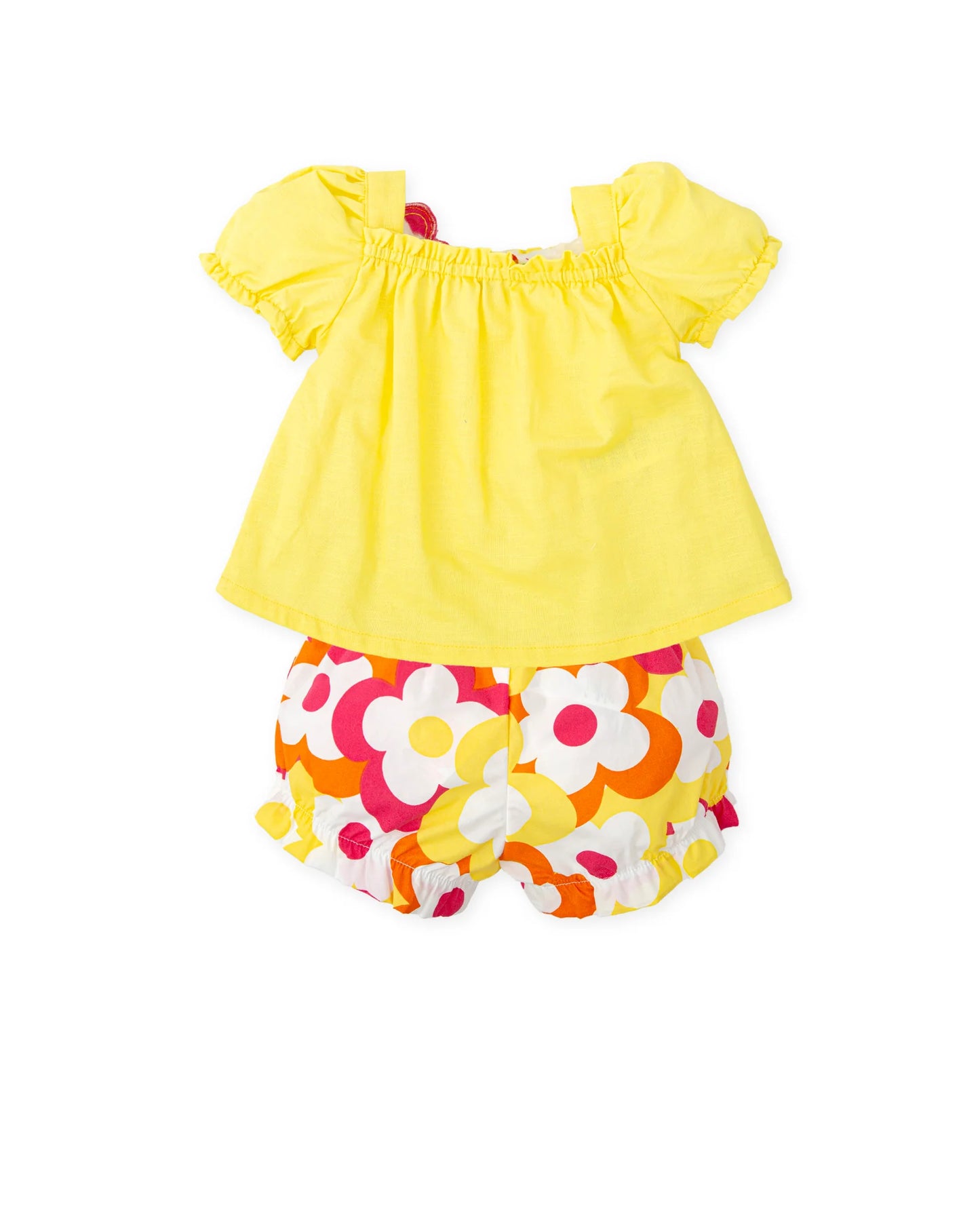 AGATHA RUIZ DE LA PRADA BABY CONJUNTO FLOR AMARILLO NIÑA
