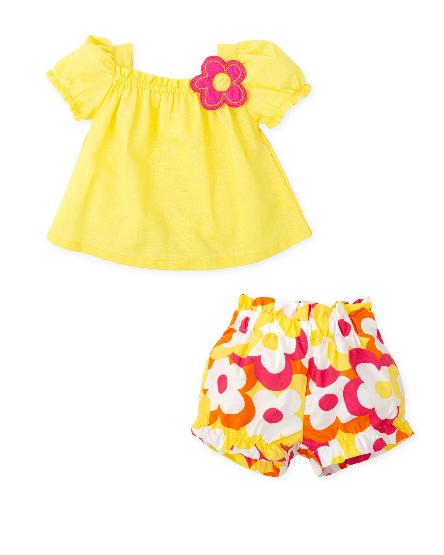 AGATHA RUIZ DE LA PRADA BABY CONJUNTO FLOR AMARILLO NIÑA