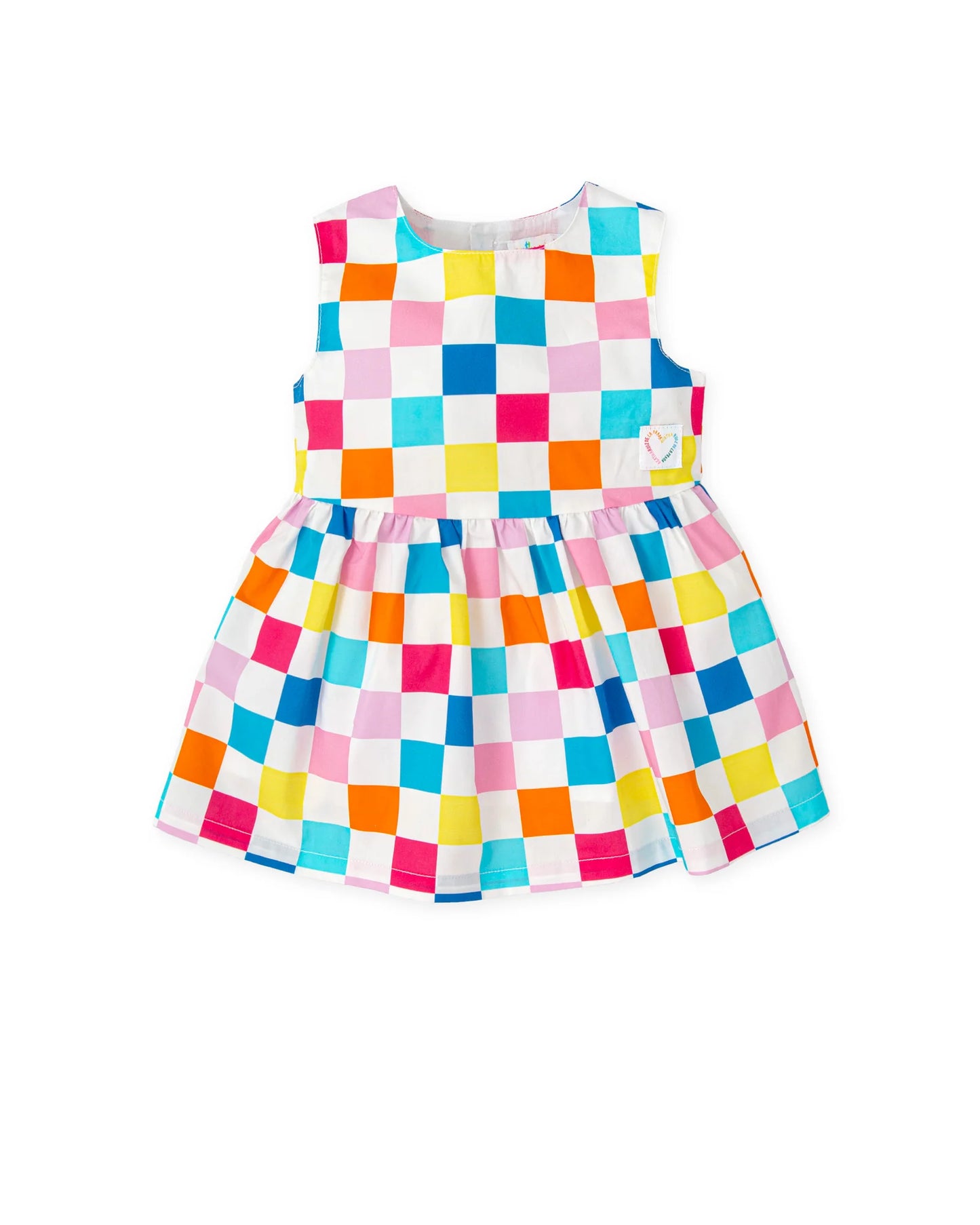 AGATHA RUIZ DE LA PRADA BABY VESTIDO CUADROS MULTICOLOR NIÑA