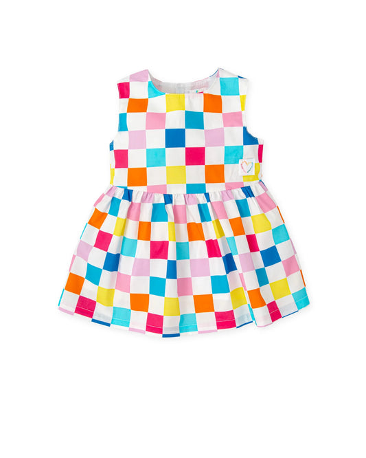 AGATHA RUIZ DE LA PRADA BABY VESTIDO CUADROS MULTICOLOR NIÑA
