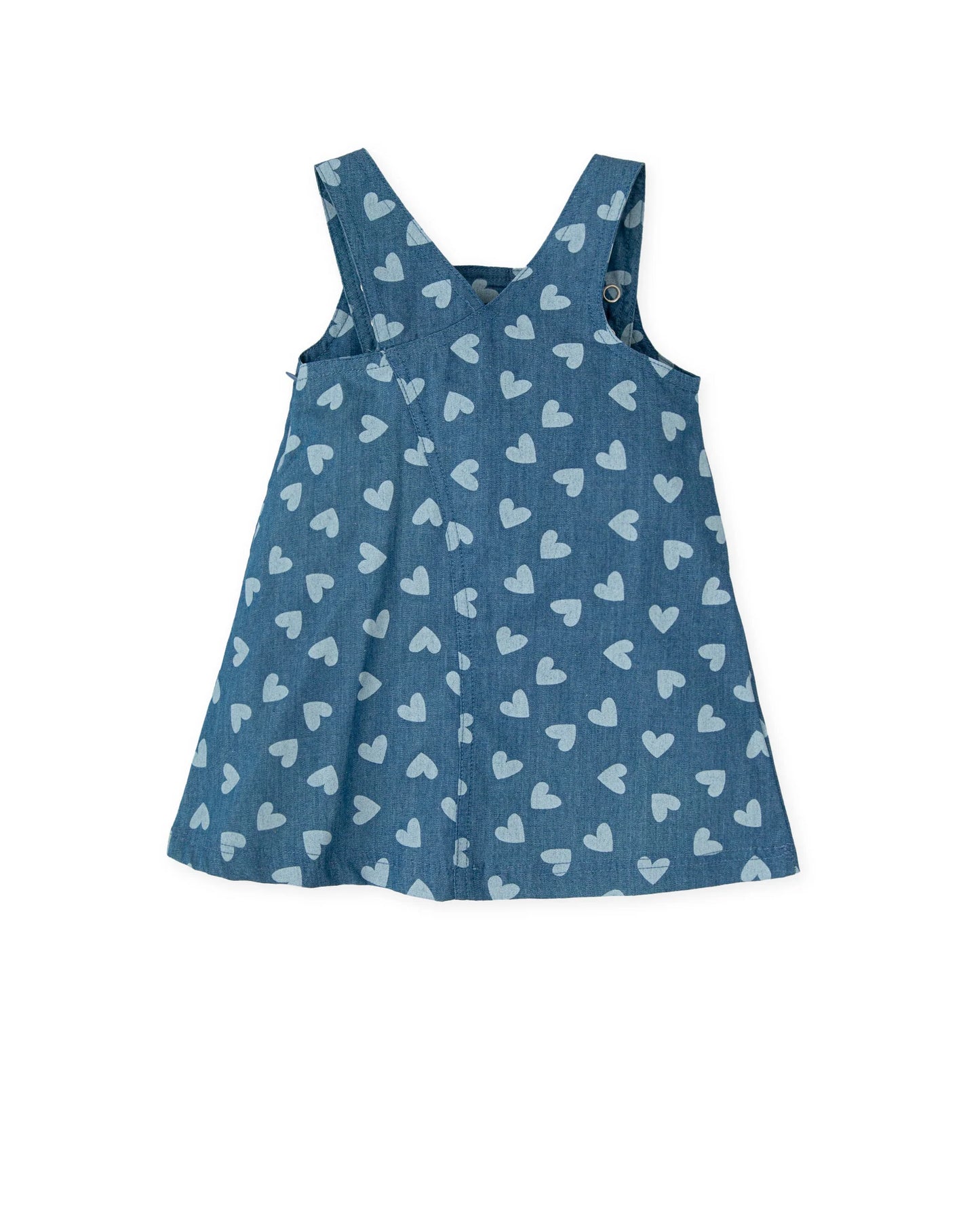 AGATHA RUIZ DE LA PRADA BABY VESTIDO INDIGO CORAZONES NIÑA