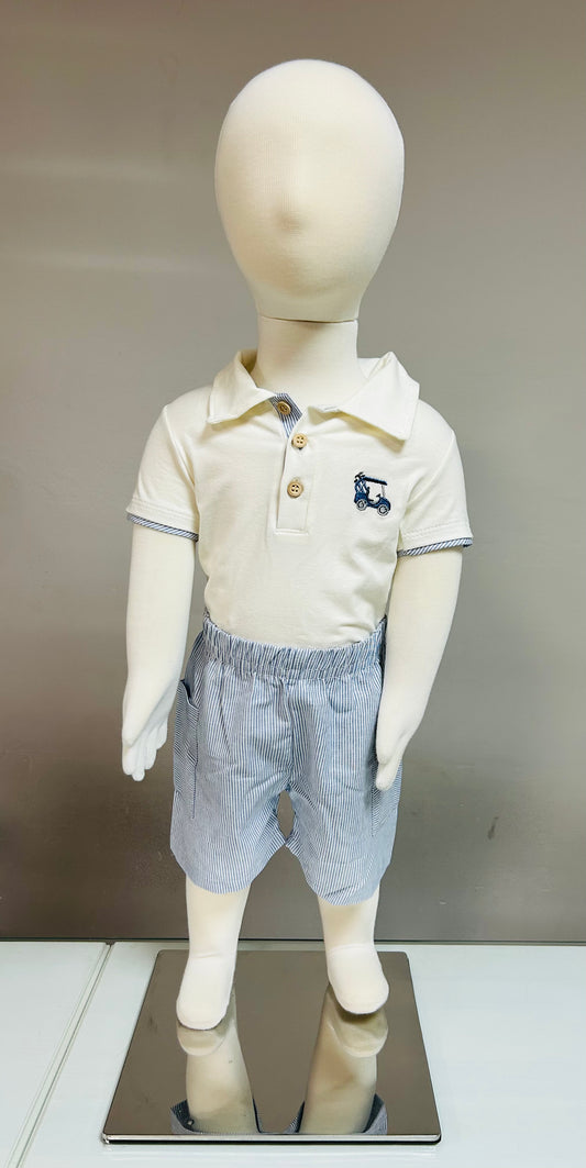 Milon Conjunto Body Azul Carrito Gulf Ref.2001136-0452