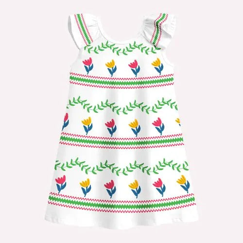 Nanai Vestido Infantil Niña Flores