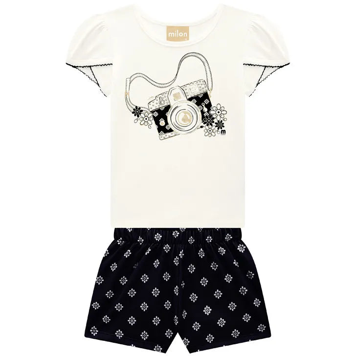 Milon Conjunto Infantil Niña Cámara