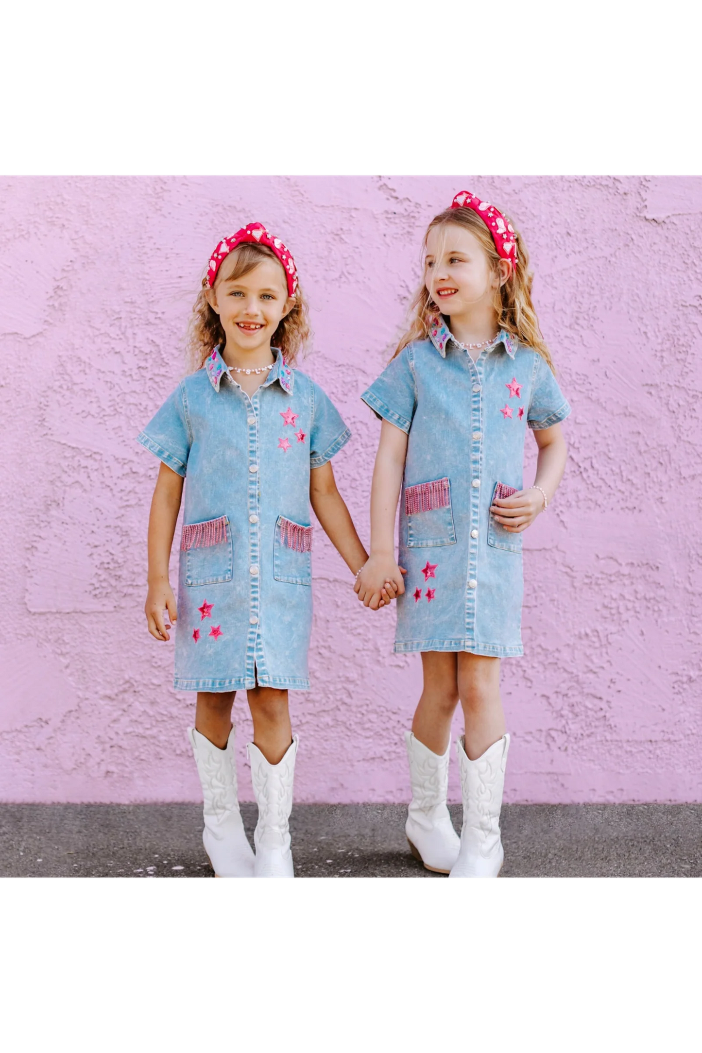 TWD DOLLY DENIM DRESS