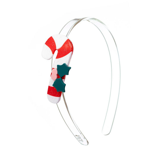 Lilies & Roses Candycane Headband