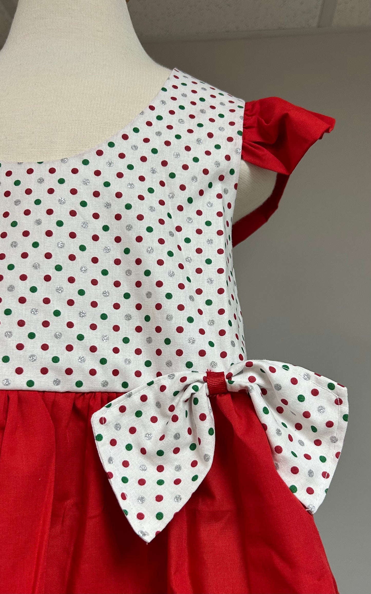 Ragazza Bella Polkadot Dress with Pants