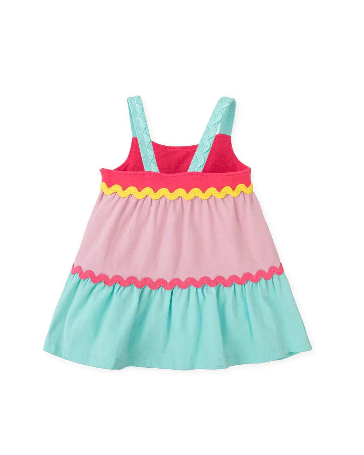 Agatha Ruiz De La Prada Vestido Niña Tirante Rayas Horizontales