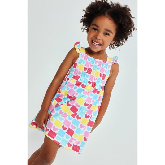 Agatha Ruiz De La Prada Vestido Niña Corazones