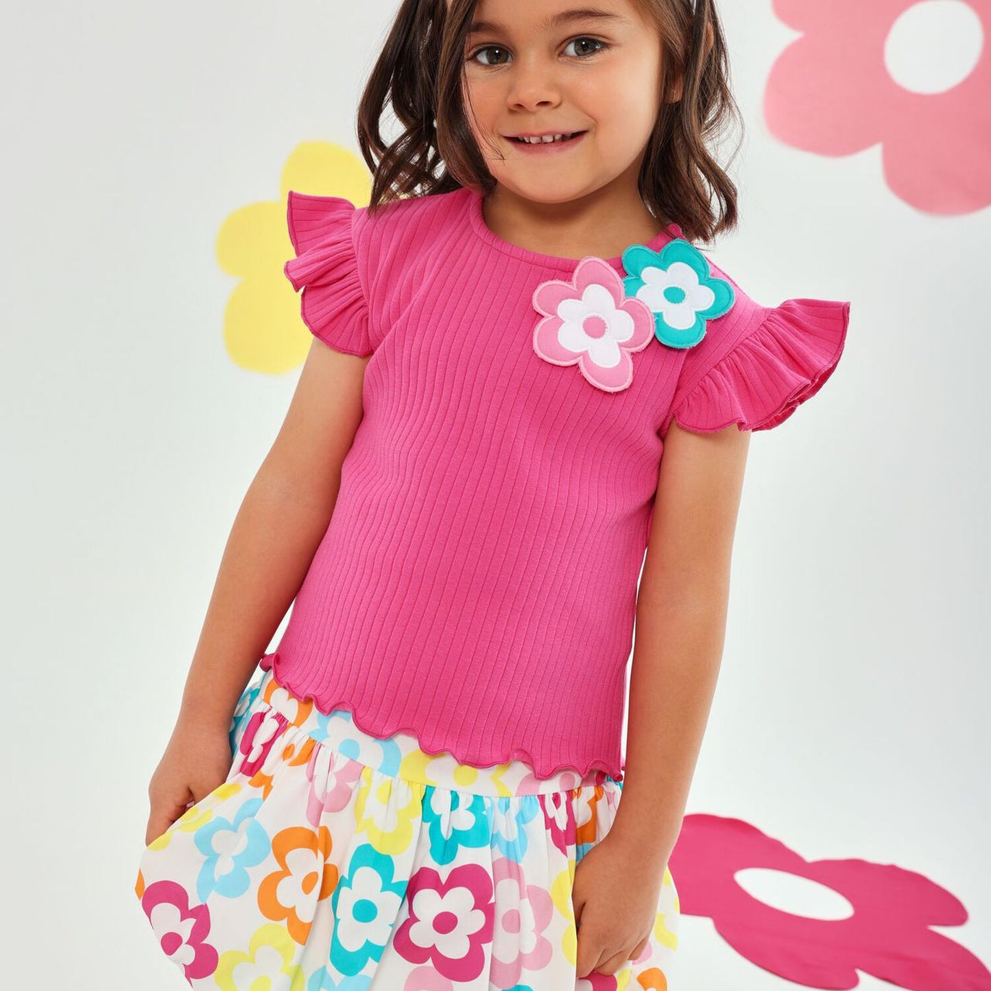 Agatha Ruiz De La Prada Conjunto Niña Jardín