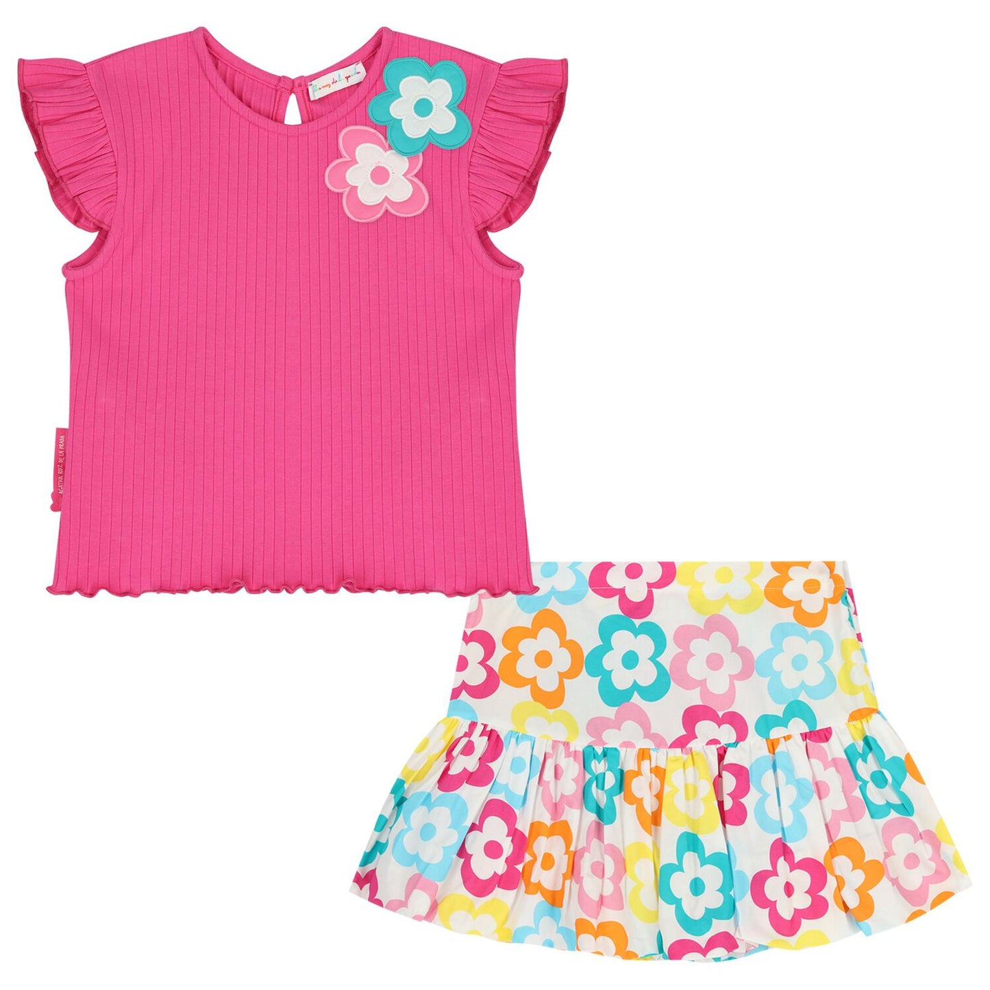 Agatha Ruiz De La Prada Conjunto Niña Jardín