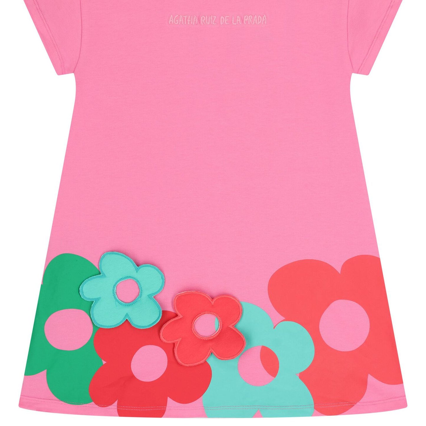 Agatha Ruiz De La Prada Vestido Niña Flores Picnic
