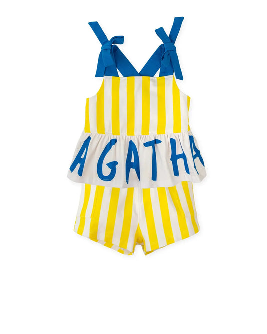 Agatha Ruiz De La Prada Conjunto Niña Marine