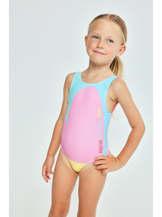 Agatha Ruiz De La Prada BAÑADOR LYCRA CORAZONES COLORES