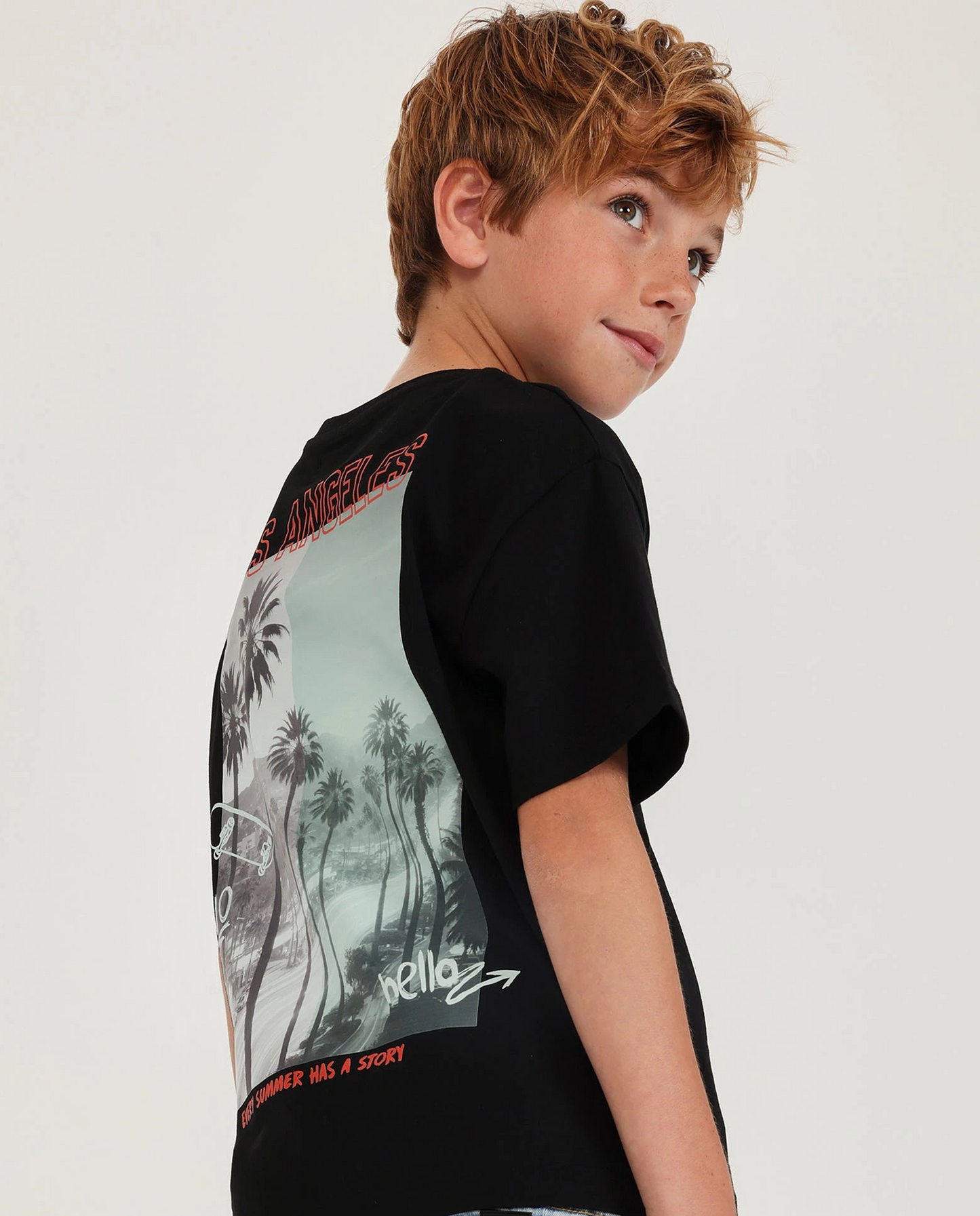 TucTuc NK Conjunto Niño Camiseta y Bermuda de punto con estilo urbano