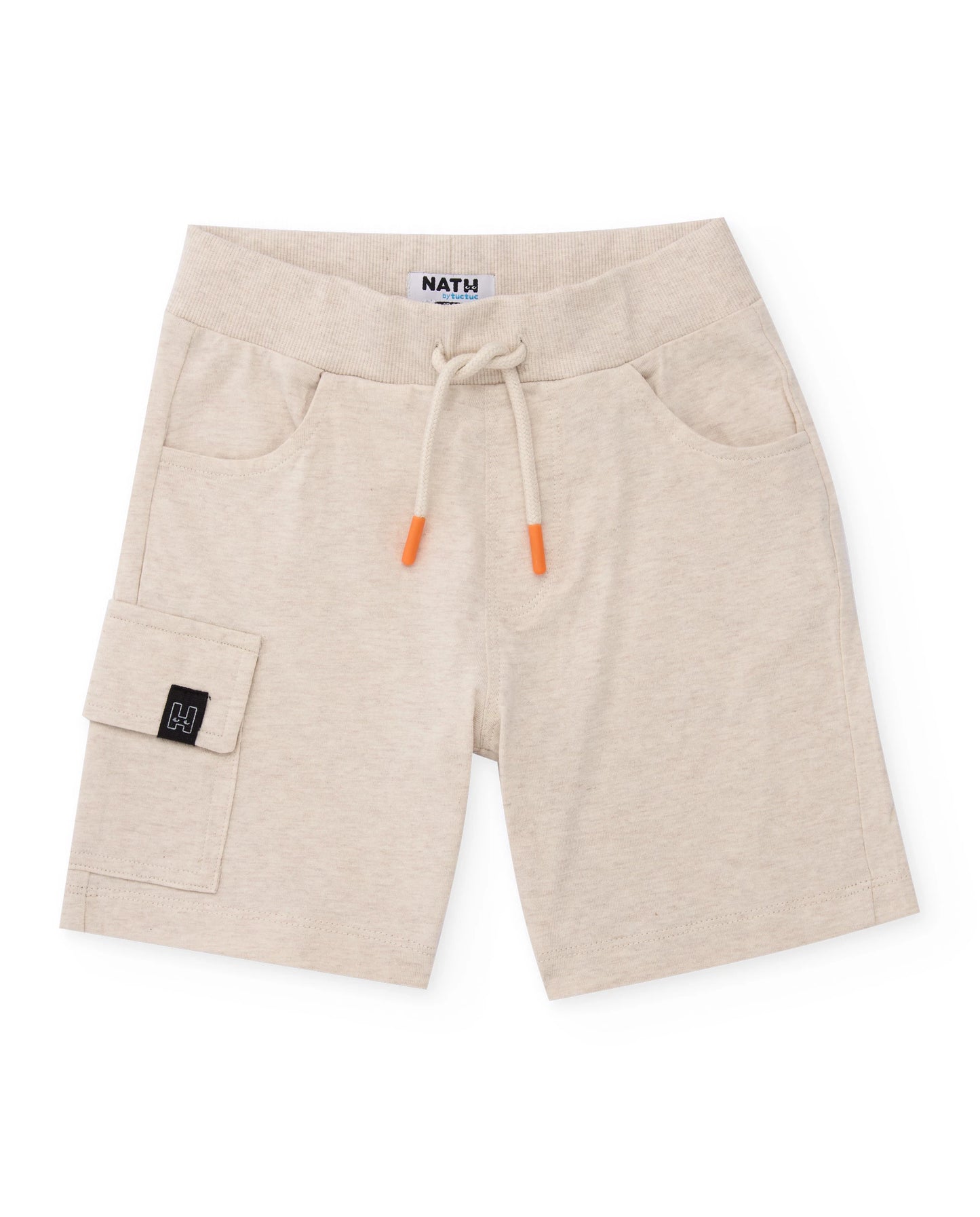 TucTuc NK Conjunto Niño Polo Tropical y Bermuda de punto con Bolsillo Lateral