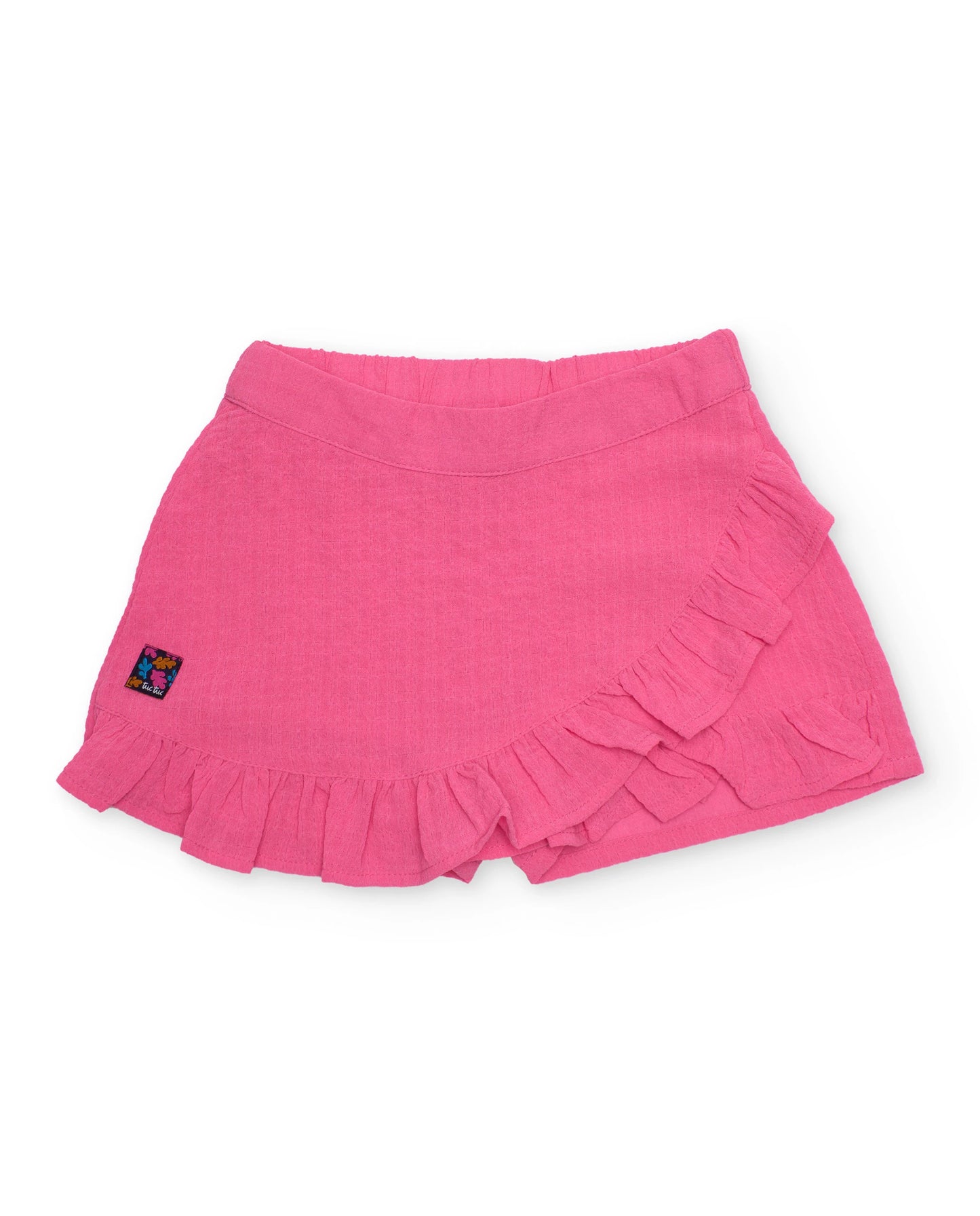TucTuc Conjunto Camiseta Y Falda Pantalón Estampado Marino Medusa, peces y corales en tonos vibrantes