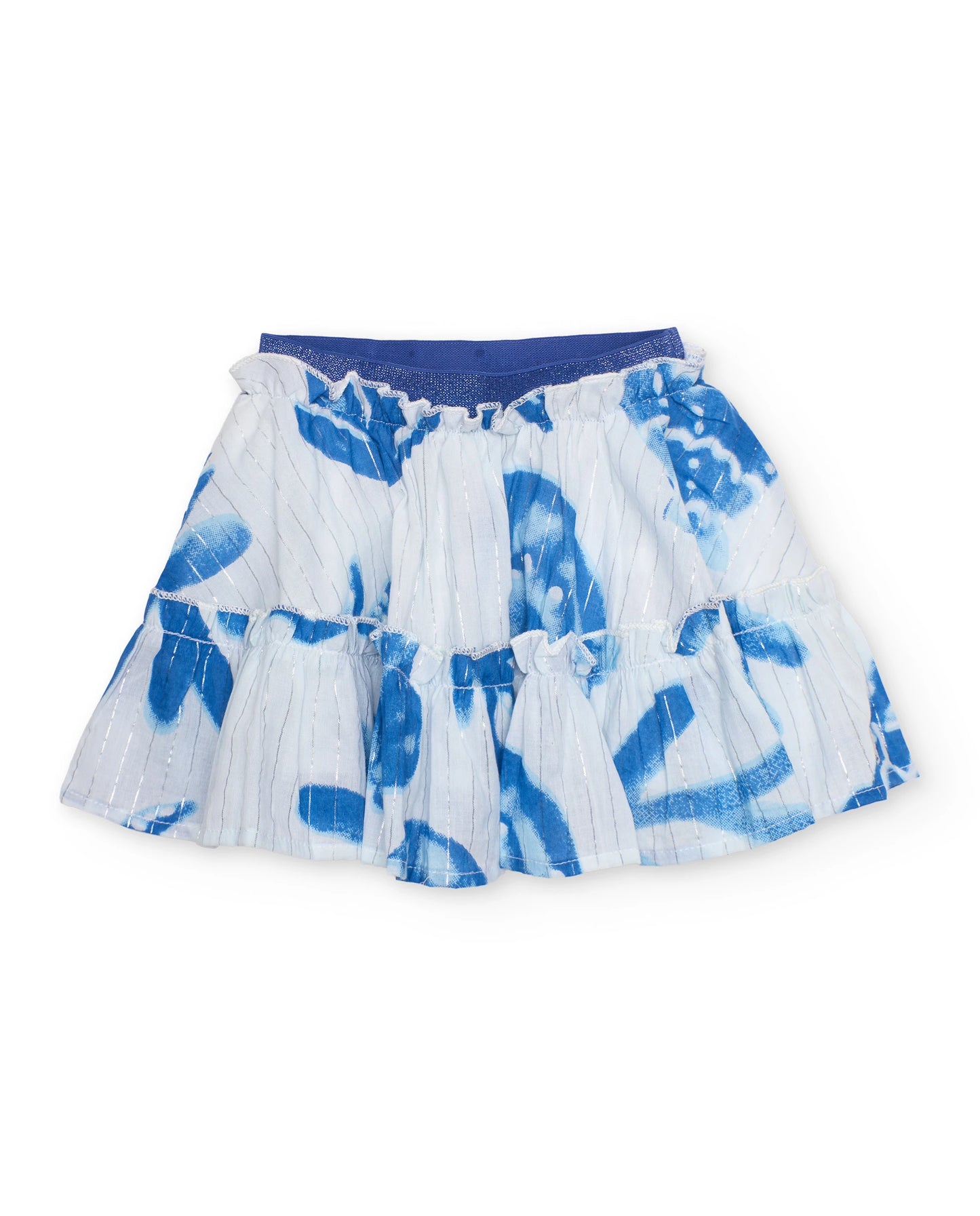 TucTuc Conjunto Niña Falda plana con doble volante