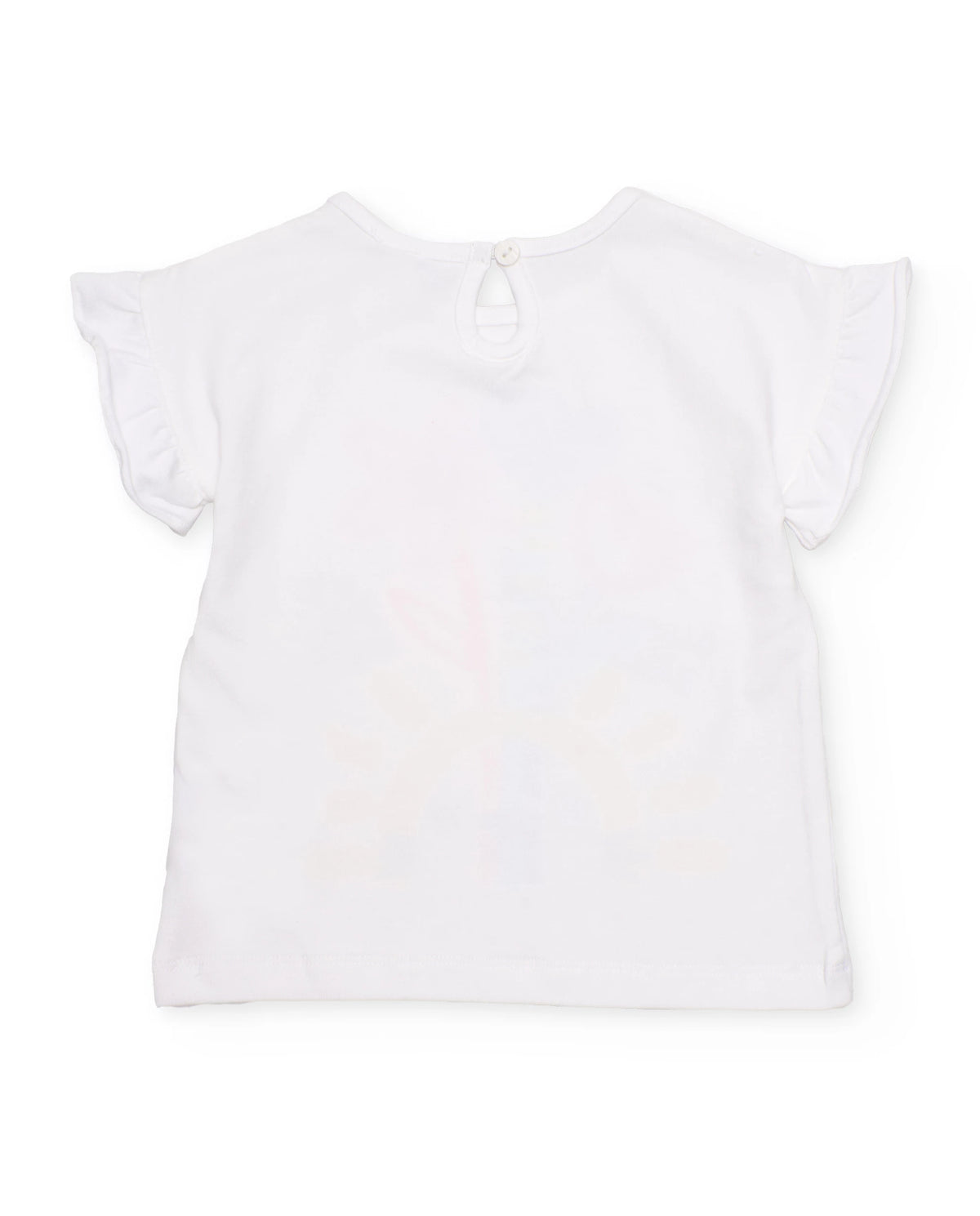 TucTuc Conjunto de niña de punto con gráfico floral