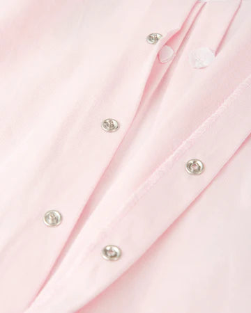 Tutto Piccolo PELELE LARGO BOTONES ROSA