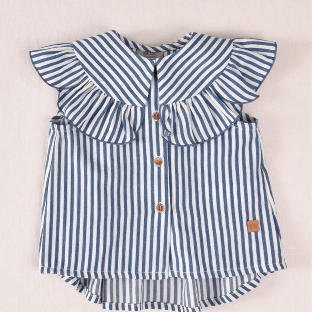 José Varón Conjunto Denim Colección Casual Infantil Tinta