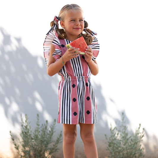 José Varón Mono Rayas Colección Casual Infantil