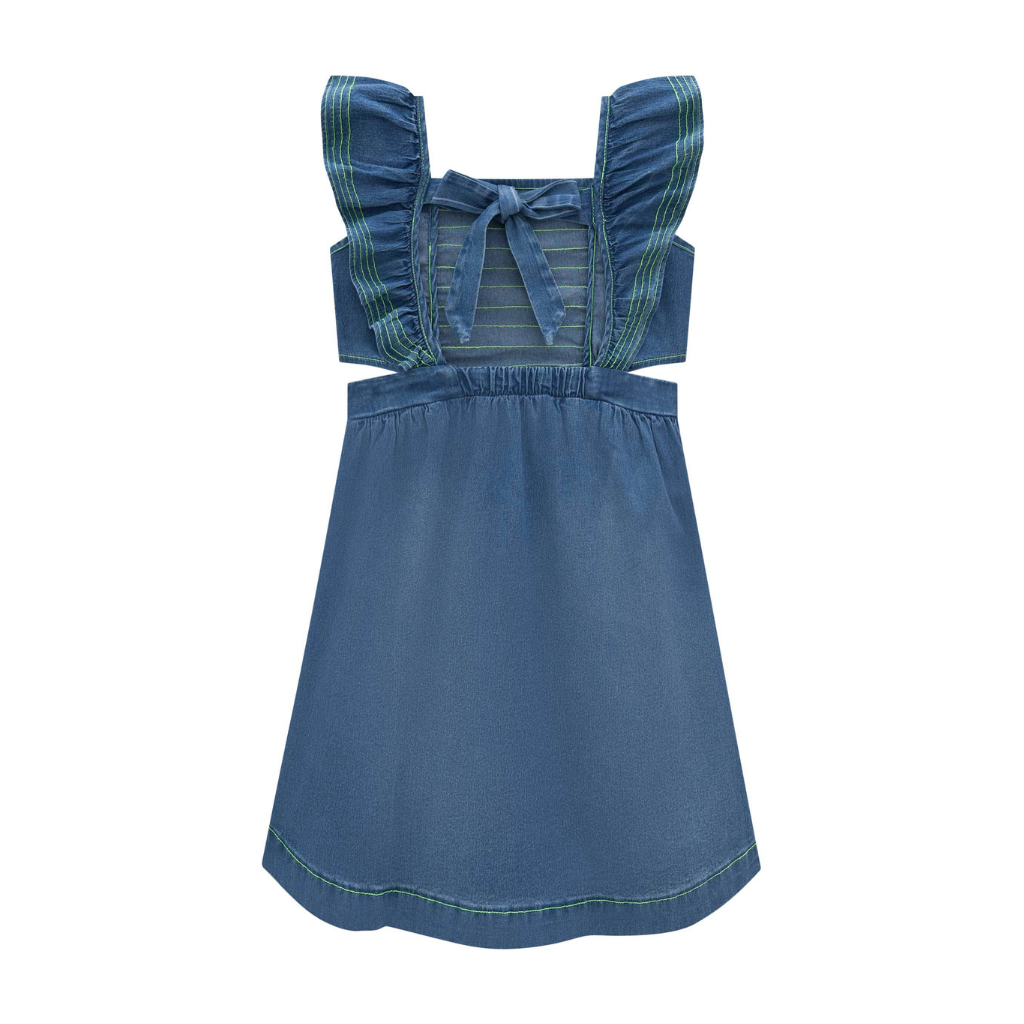 Infanti Liz Denim Dress