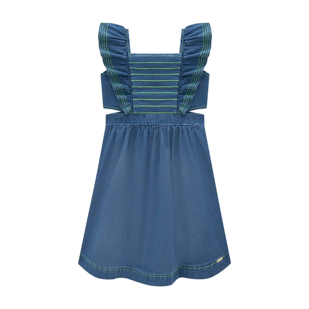 Infanti Liz Denim Dress