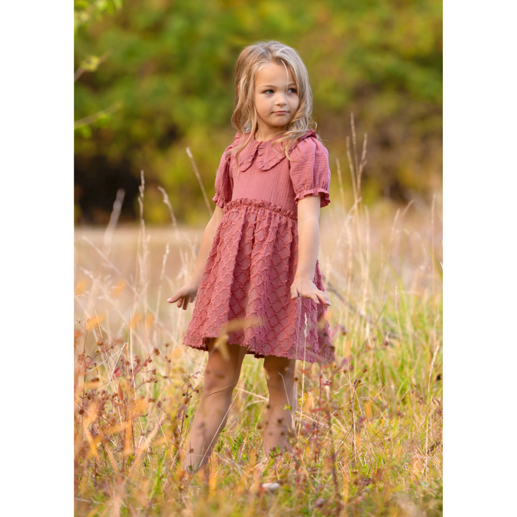 Mabel & Honey Clarabelle Gauze Natural Waist Dress