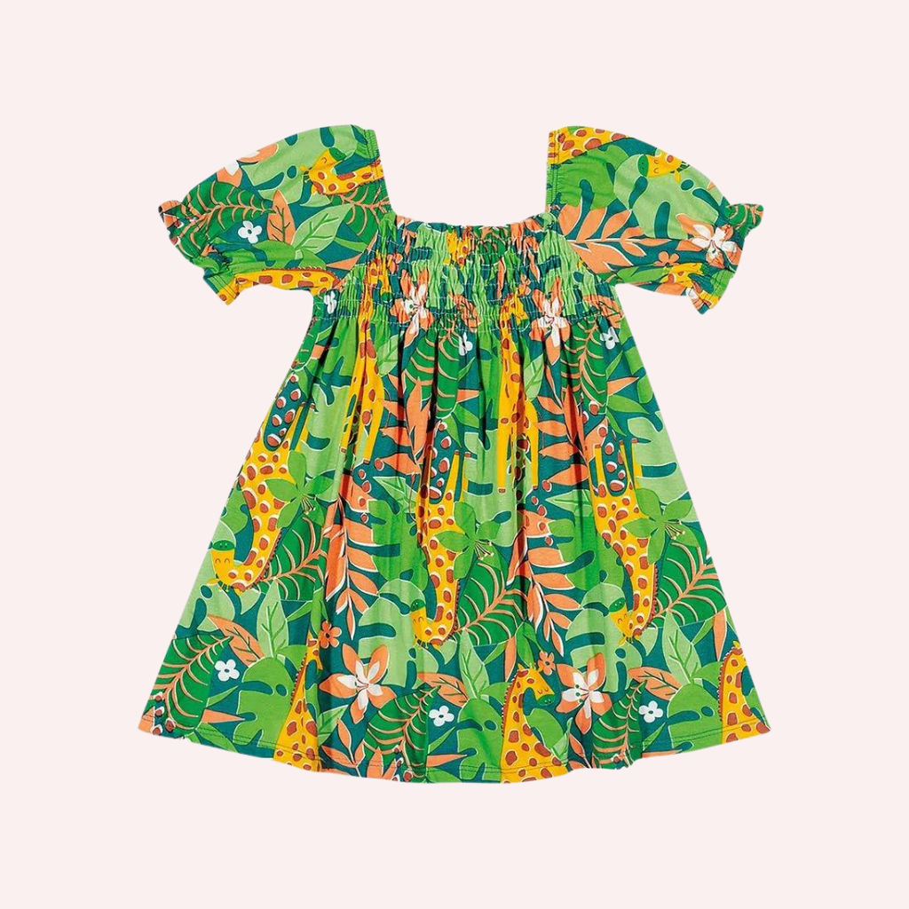 Nanai Green Safari Dress