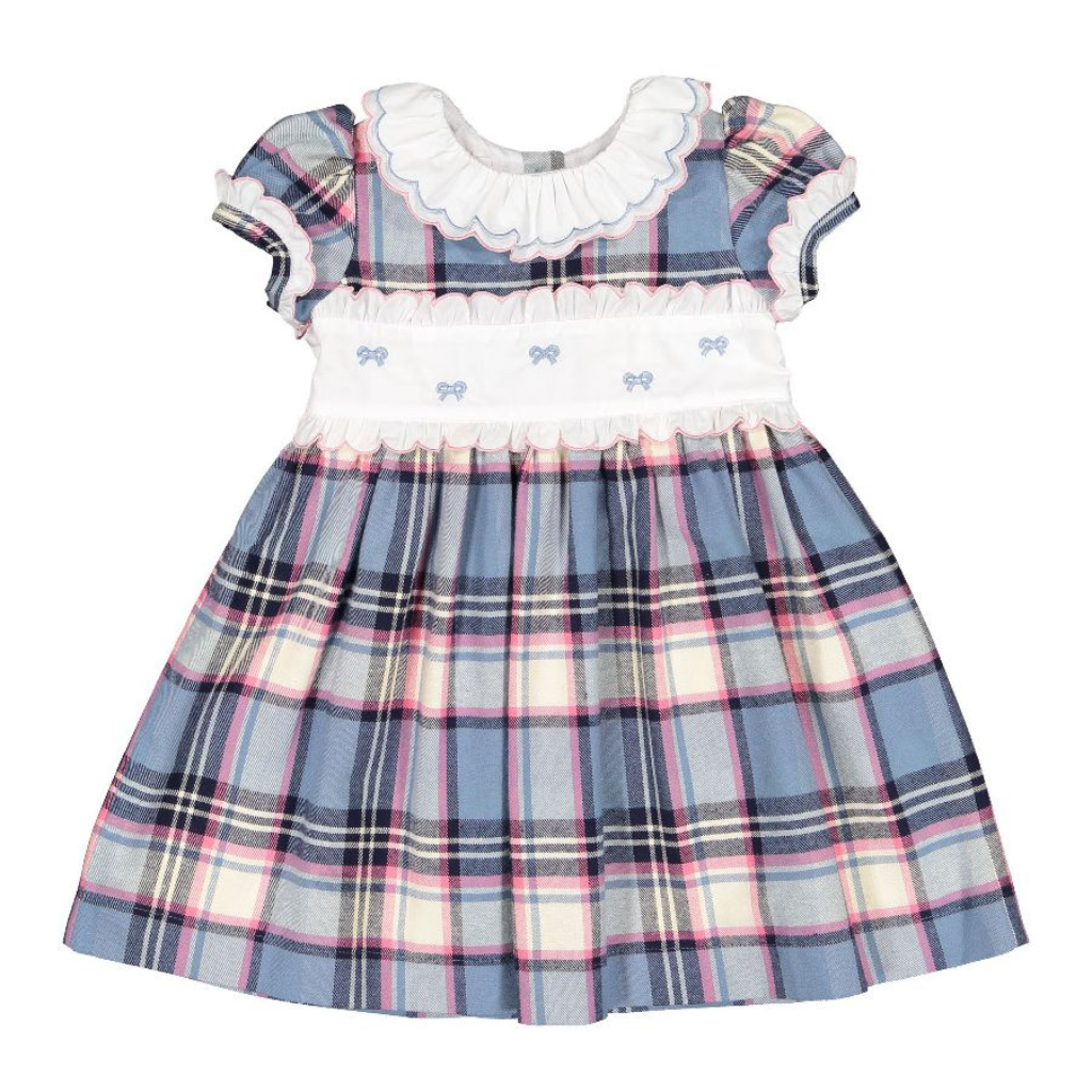 Sal & Pimenta Frosty Tartan Dress