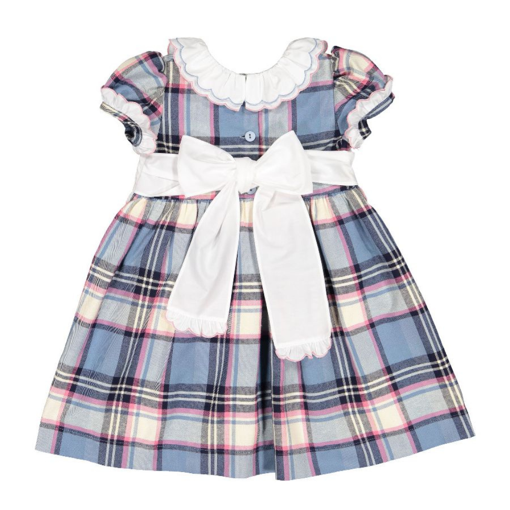 Sal & Pimenta Frosty Tartan Dress