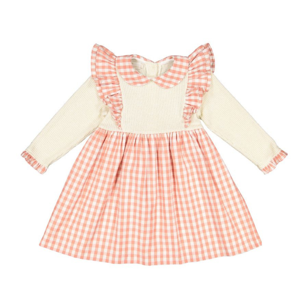 Sal & Pimenta Rosy Gingham Dress