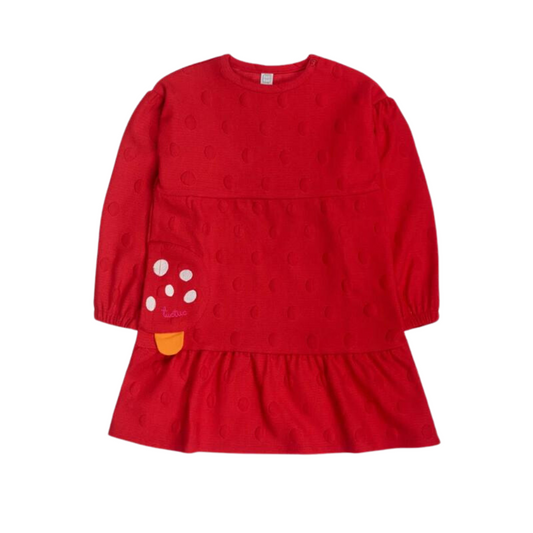 TucTuc Besties Red Knitted Dress