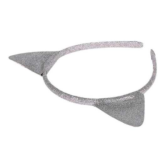 TucTuc Cattitude Rigid Silver Headband