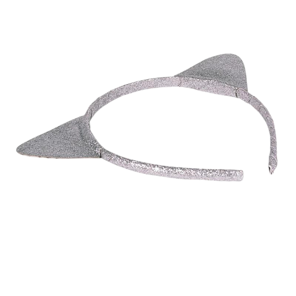 TucTuc Cattitude Rigid Silver Headband