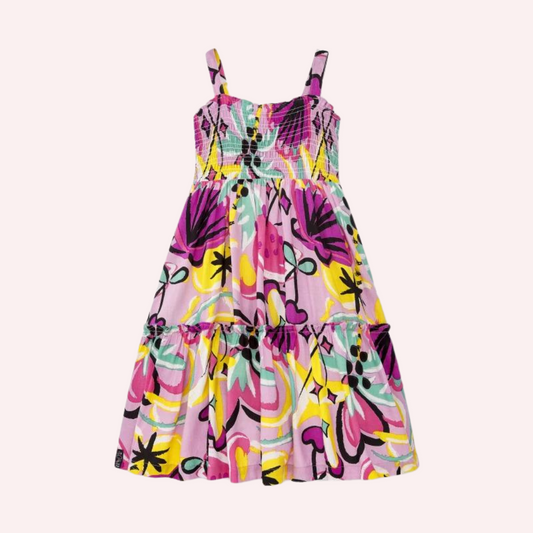 TucTuc Flamingo Mood Lilac Poplin Dress