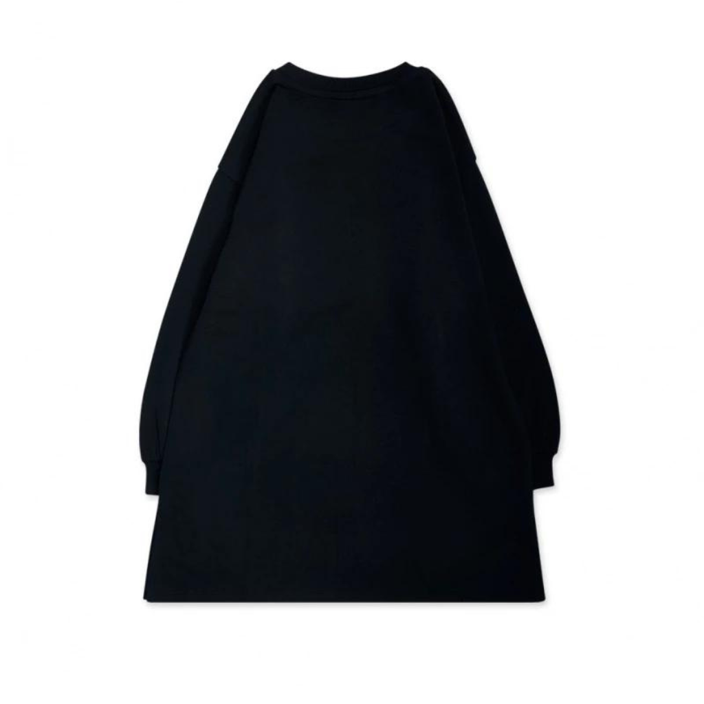 TucTuc K-Pop Black Plush Dress