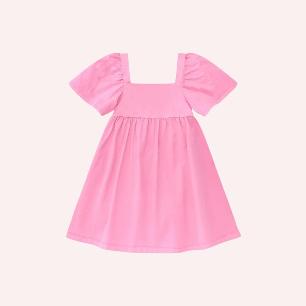 TucTuc NK Neon Jungle Pink Flat Dress