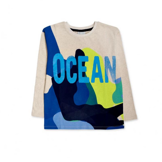 TucTuc Ocean Mystery Gray Knit T-Shirt