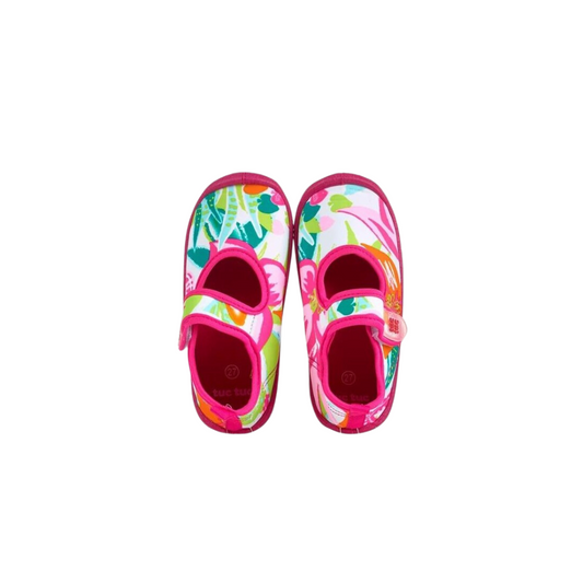 TucTuc Seashell Girl's Printed Lycra Slippers