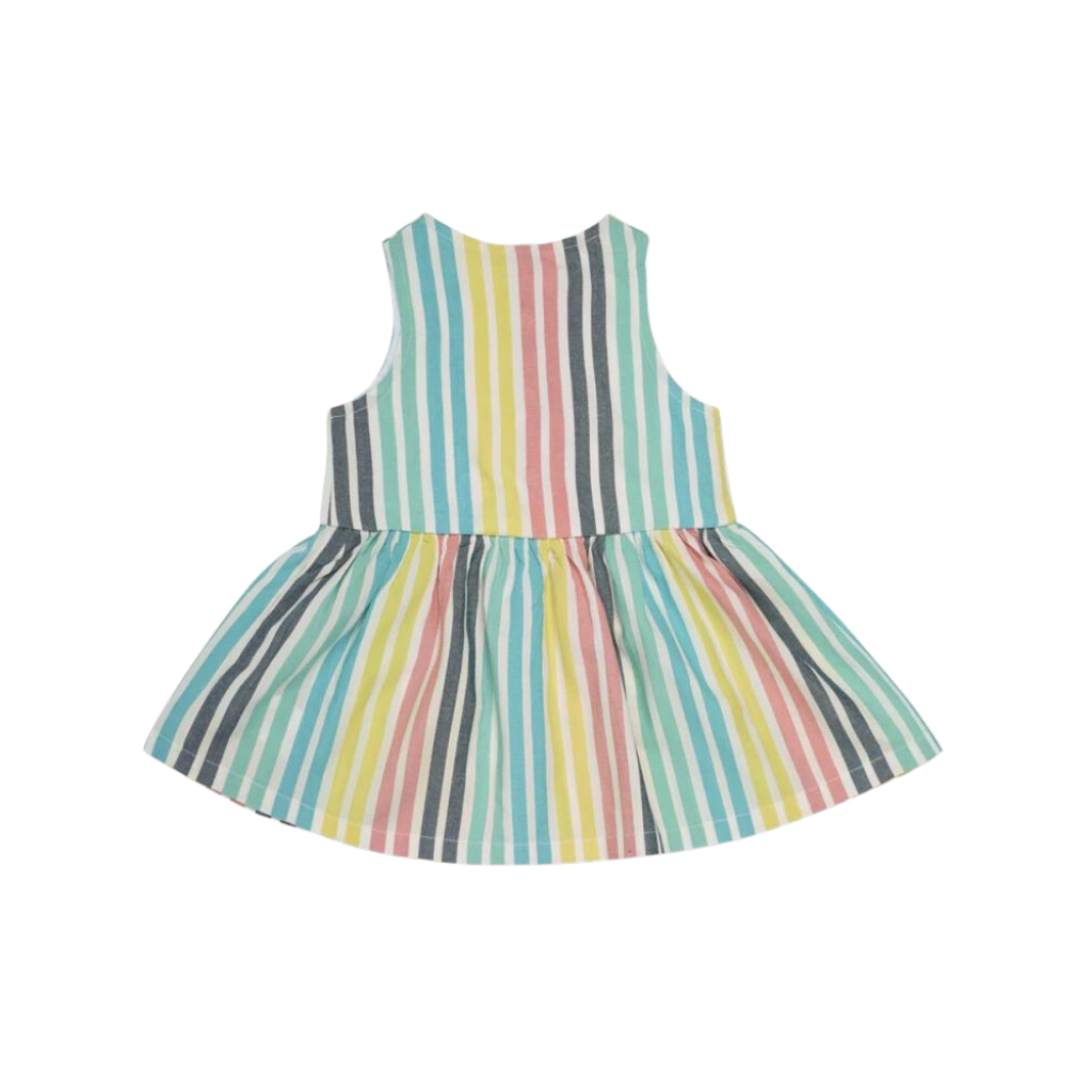 TucTuc Treasure Island Multicolored Poplin Dress