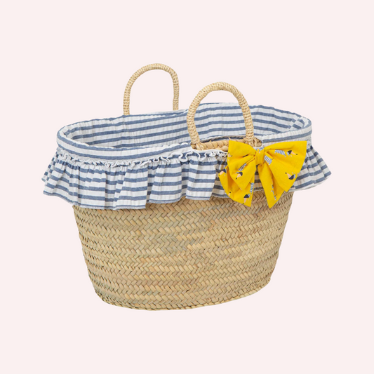 Tutto Piccolo Atlantic Blue Beach Basket